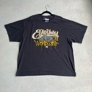 Ecko Unlimited Black Short Sleeve Tee with Graphic Design